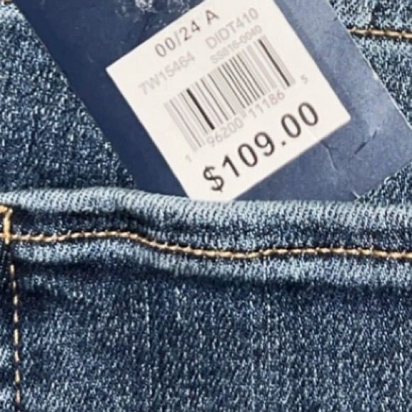 Lucky Brand AVA mid rise skinny ankle jeans NEW WITH TAGS - Picture 5 of 5